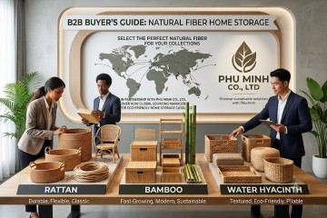 How to Select the Perfect Natural Fiber for Your Home Storage Collection: The Guide of A B2B Buyer 